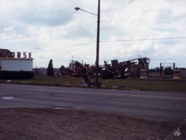 Ecorse Drive-In Theatre - Ecorse Di Down From Michigan Drive-Ins (newer photo)